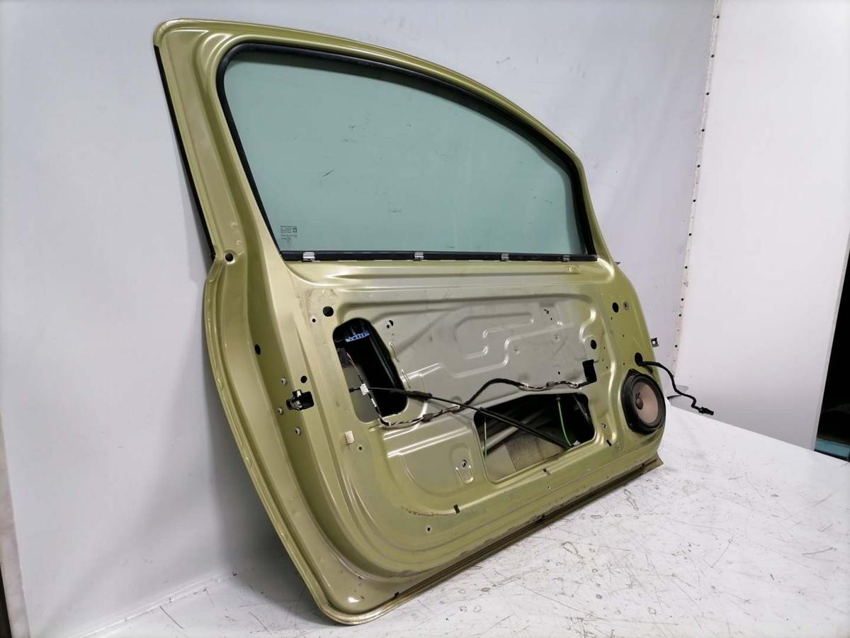 Opel Corsa D original T&uuml;r vorn links Z30E Green Tea 3 T&uuml;rer Rohbau BJ06